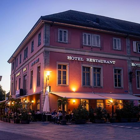Hotel Rotes Haus Brugg  Bagian luar foto