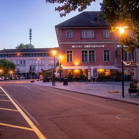 Hotel Rotes Haus Brugg  Bagian luar foto