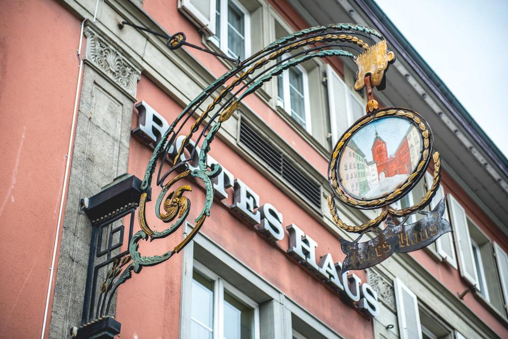 Hotel Rotes Haus Brugg  Bagian luar foto